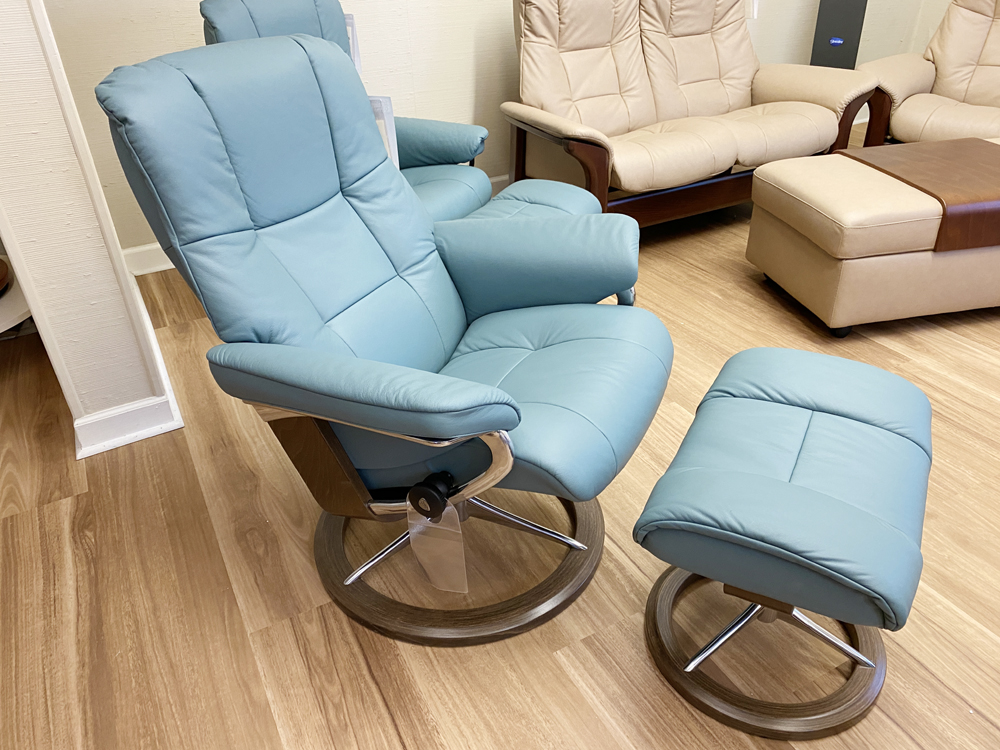 Stressless Chair and Ottoman