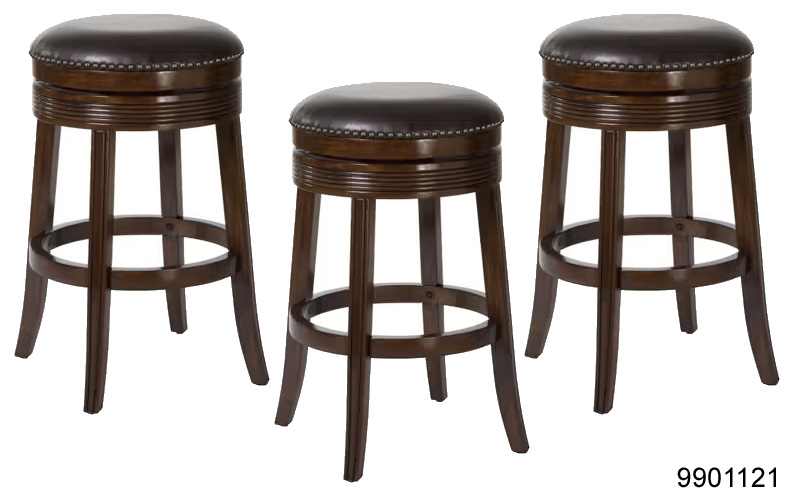 Hillsdale Set of 3 Bar Stools