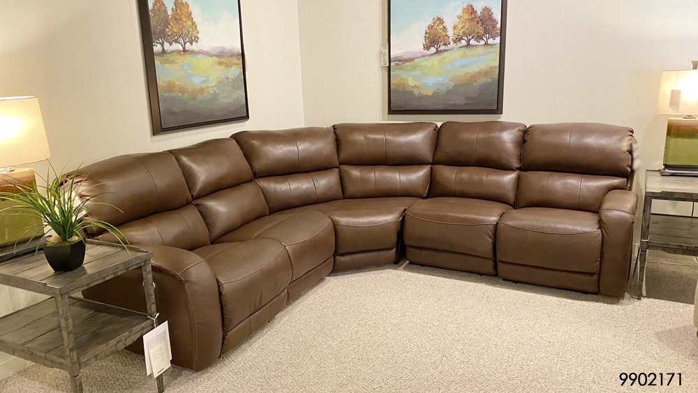 Southern Motion Leather Sectional