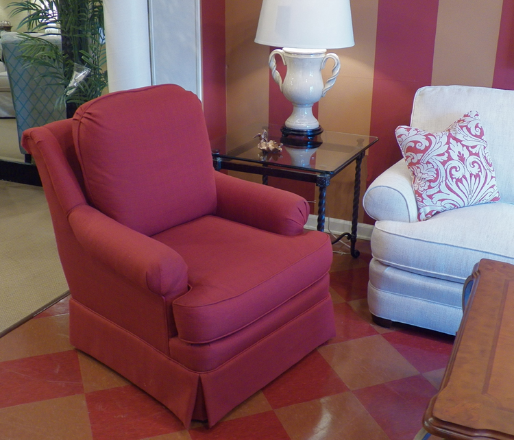 Temple Swivel Chair - Click Image to Close